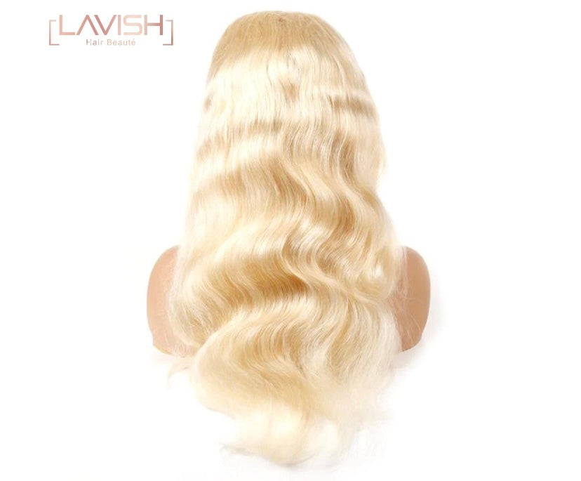 HD lace Body Wave 613 Pre-Plucked 13x4 Frontal Wig